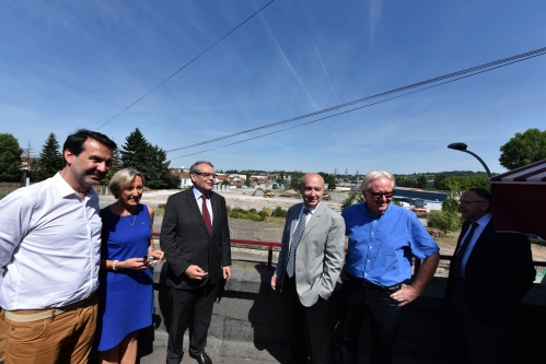 Le boulevard urbain est ouvert à la circulation