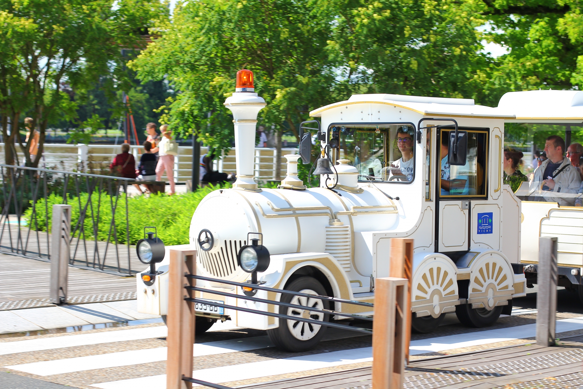 Visiter Vichy en petit train