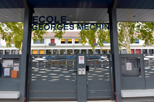 Inauguration de l'école élémentaire Georges Méchin