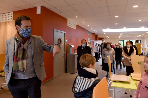 Inauguration de l'école élémentaire Georges Méchin