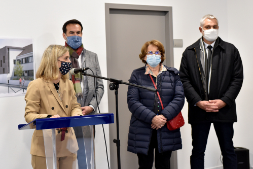 Inauguration de l'école élémentaire Georges Méchin