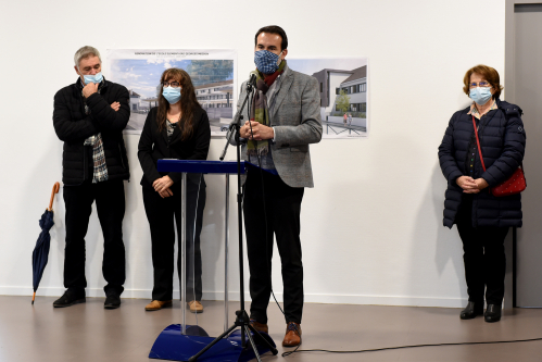 Inauguration de l'école élémentaire Georges Méchin