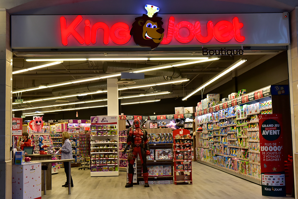 king jouet paiement 3 fois en magasin