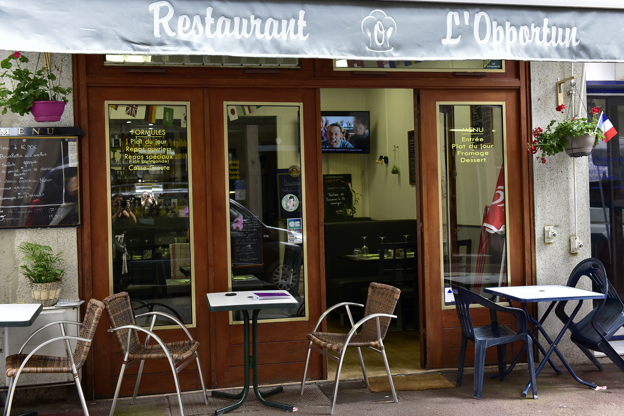 restaurant l opportun vichy - restaurant opportun