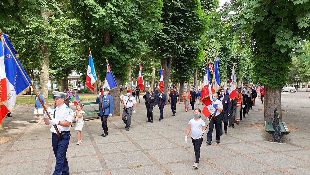 Feu d'artifice du 14 juillet à Vichy - Fête du 14 juillet