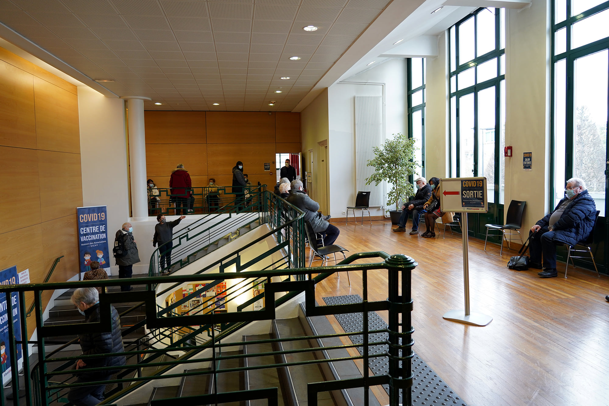 COVID19 Un centre de vaccination ouvert à Vichy