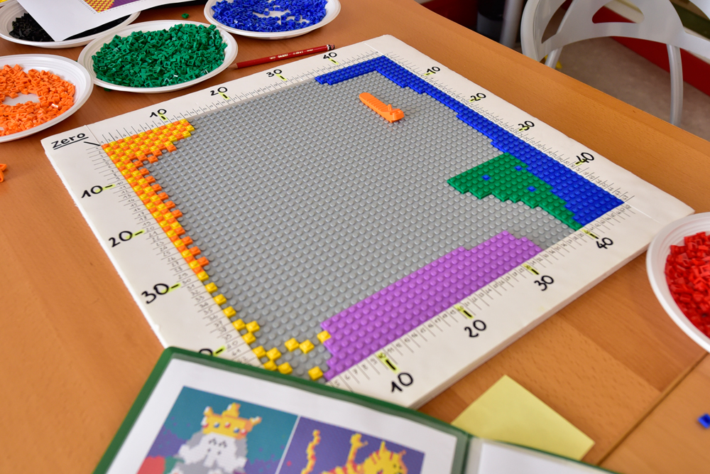 Table de montage LEGO - PIXEL ART