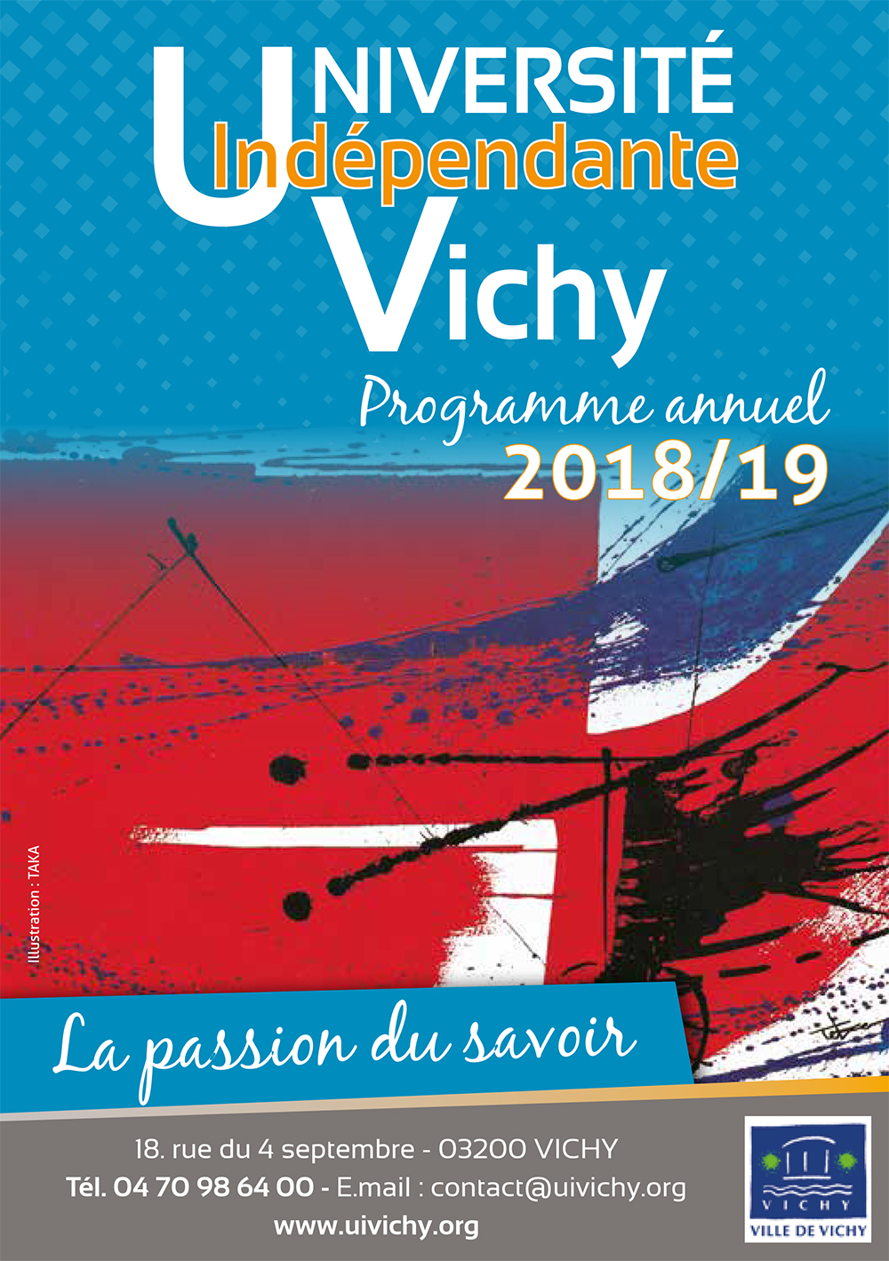 Programme et actualité de l'Université Indépendante de Vichy (UIV)