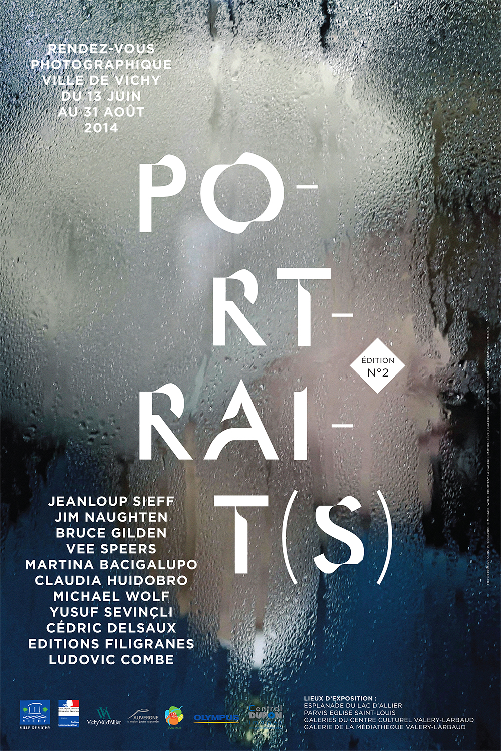 Vichy Affiche Portraits photographie Festival exposition rencontres