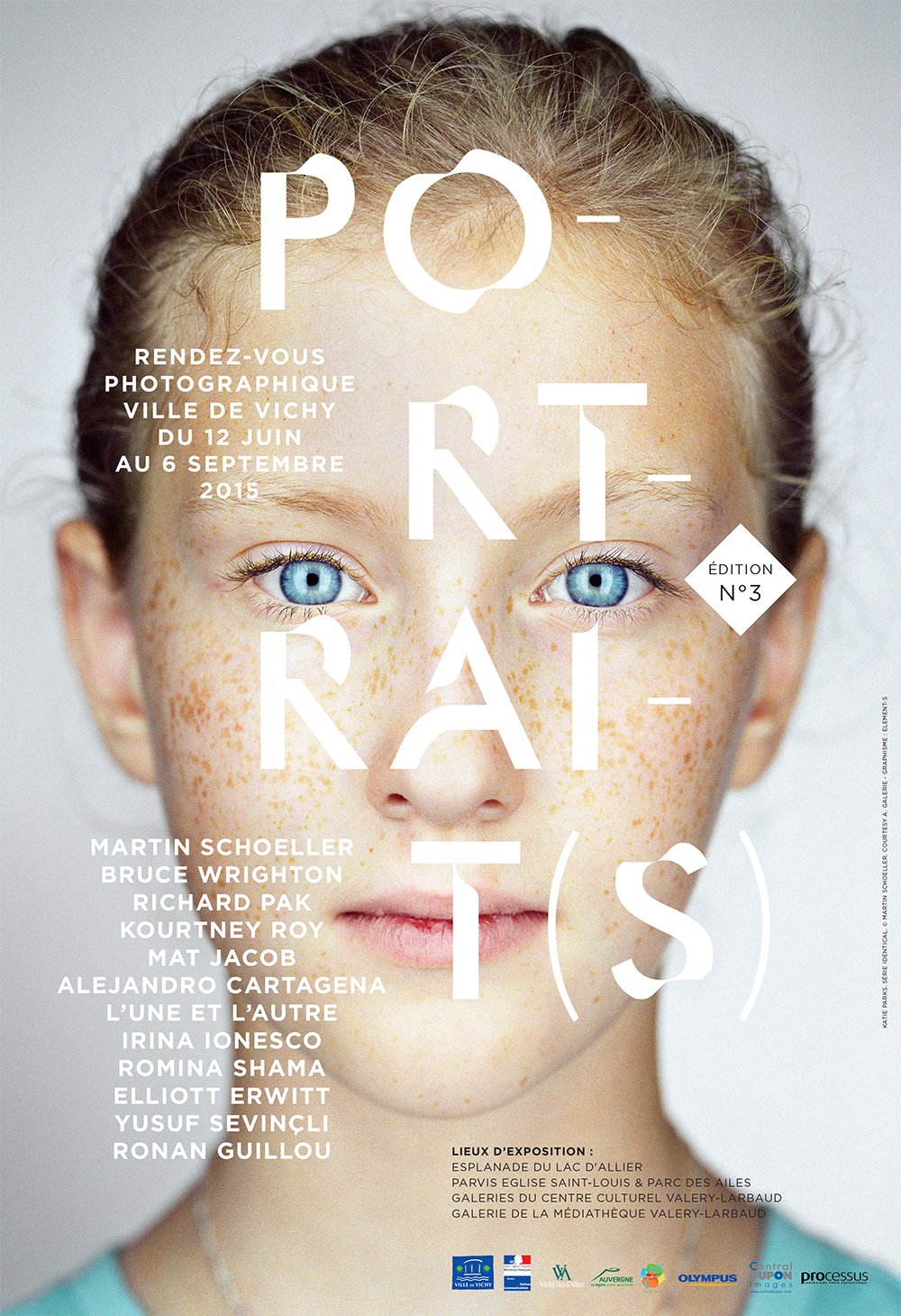 Vichy Affiche Portraits photographie Festival exposition rencontres