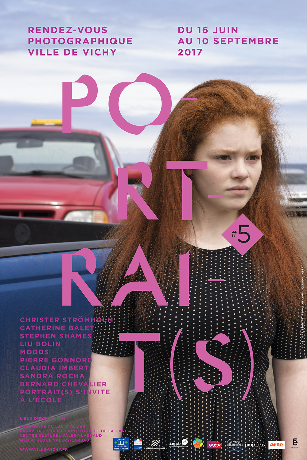 Vichy Affiche Portraits photographie Festival exposition rencontres