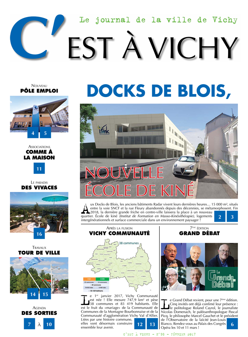 Journal C'est à Vichy