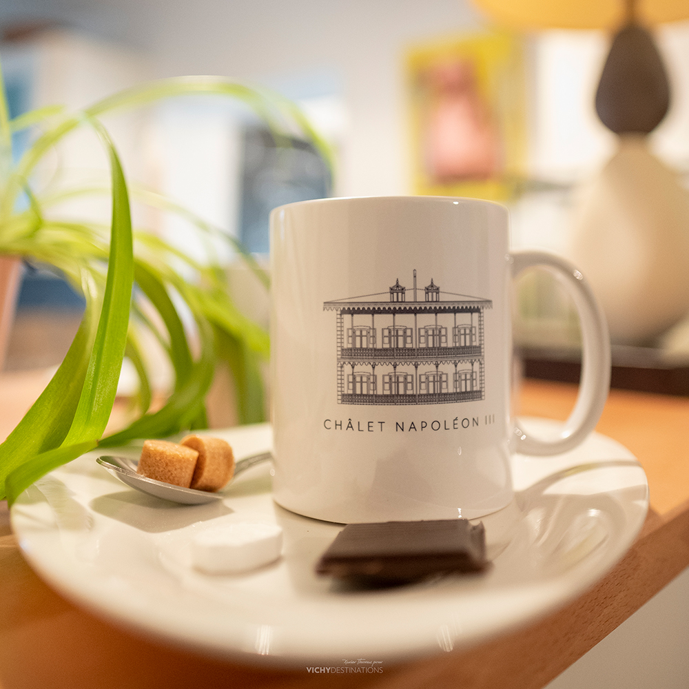 Photo : Xavier Thomas Boutique de l'Office de Tourisme Vichy Destinations