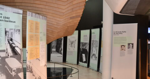 Exposition Cabu, dessins de la rafle du Vel d'hiv